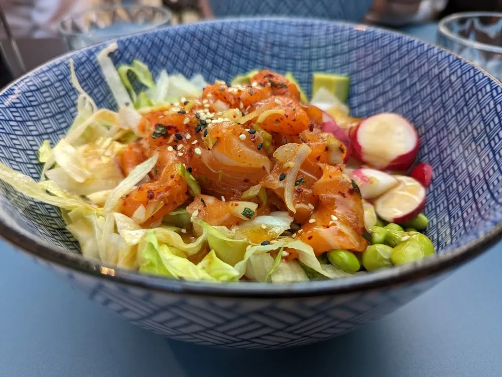 Poke Bowl Saumon Teriyaki